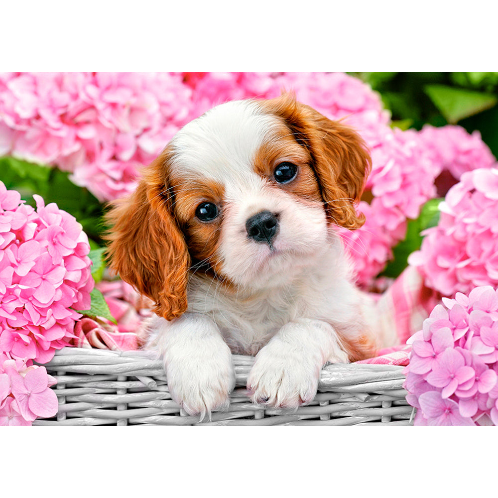 Collection D Art Spaniel 27x38 Mosaic Kit - D4654