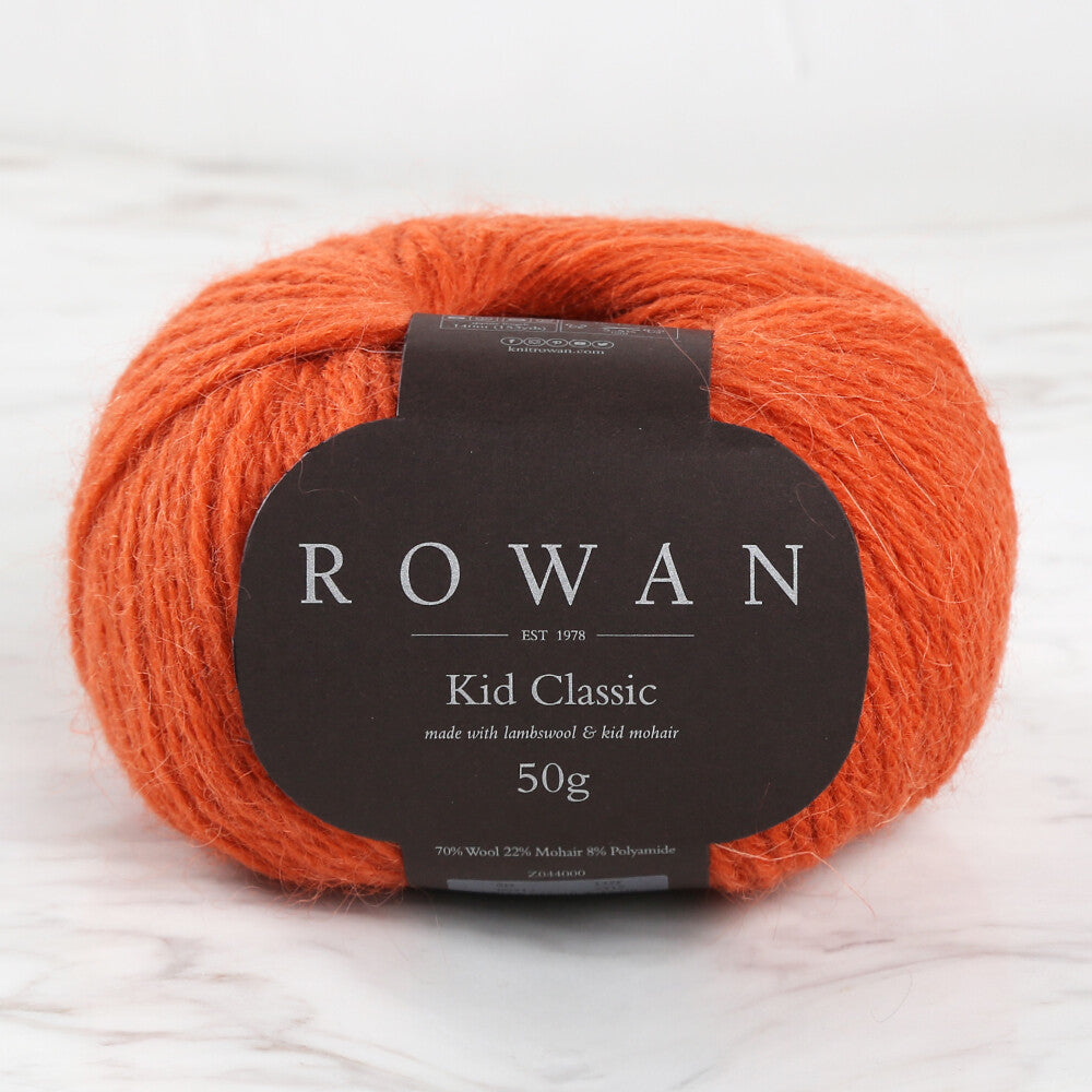 Rowan Kid Classic Yarn, Orange - 00913