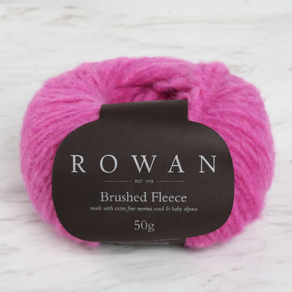 Rowan Brushed Fleece Yarn, Purple- 00284