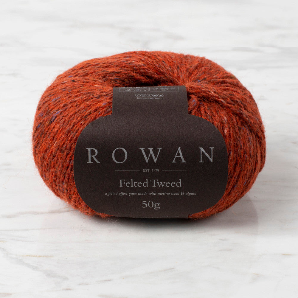 Rowan Felted Tweed Yarn, Ginger - 154