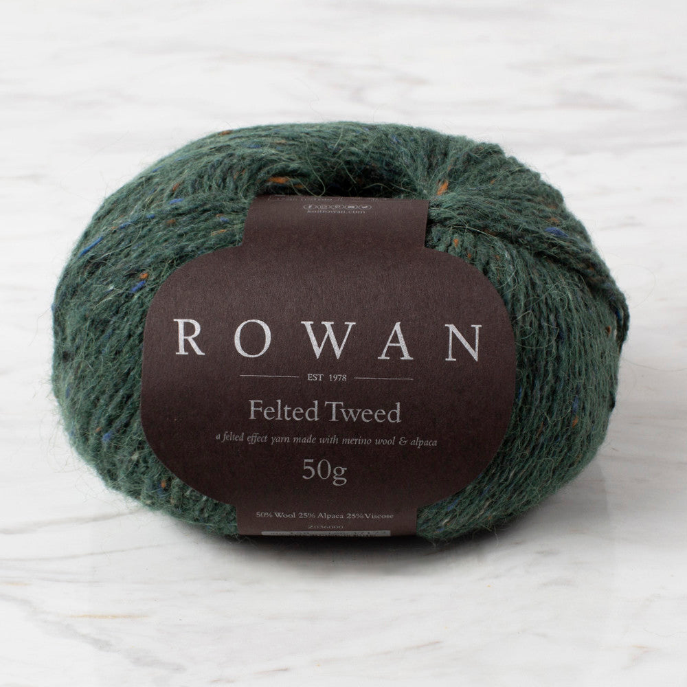 Rowan Felted Tweed Yarn, Pine - 158