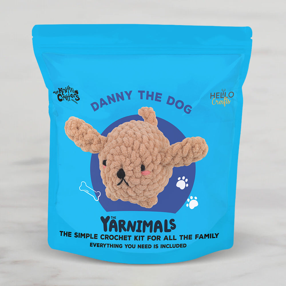 Hello Crafts Yarnımals Amigurumi Kit - Danny The Dog - YN004