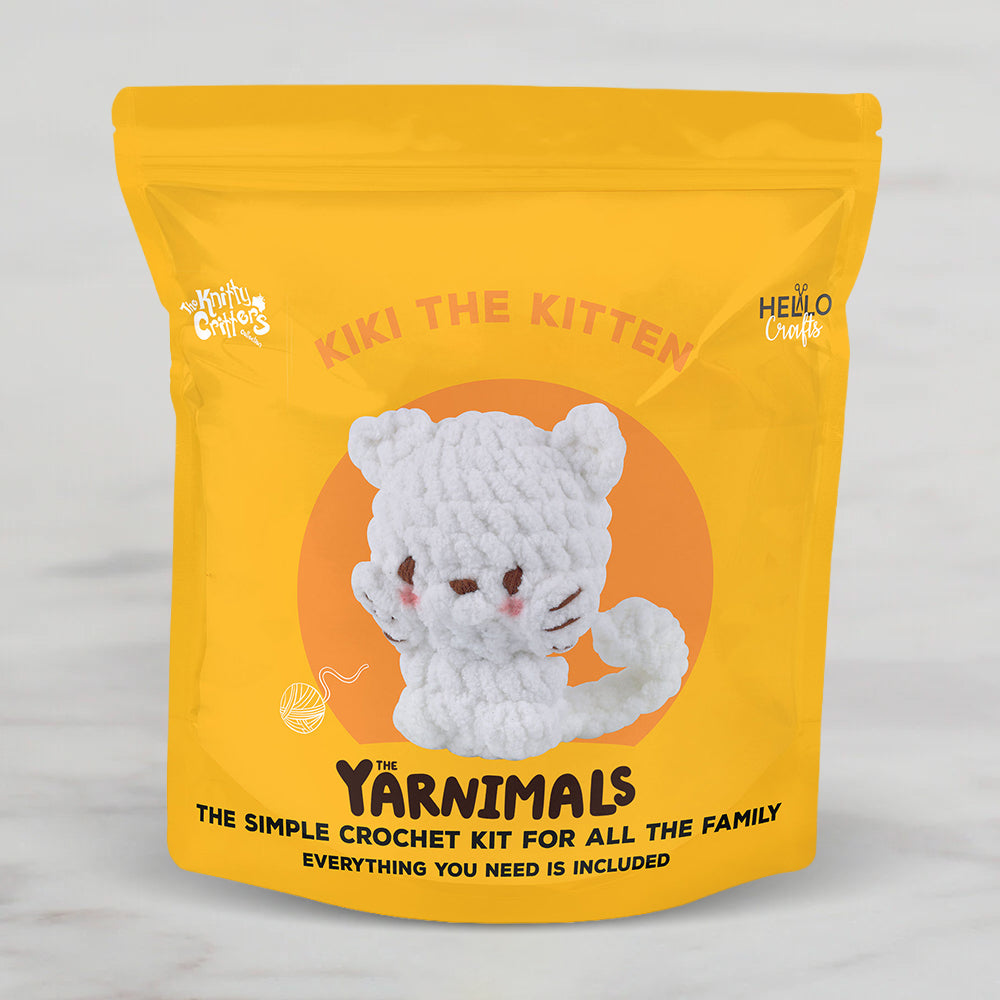 Hello Crafts Yarnımals Amigurumi Kit - Kıkı The Kıtten - YN006