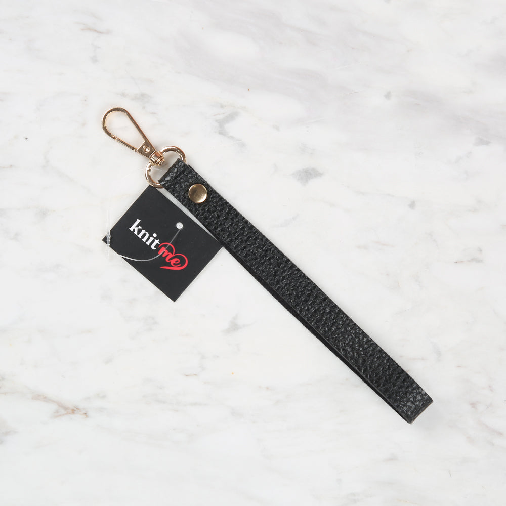 Knitme Bag Handle 1.5x20 cm Black BA-0008