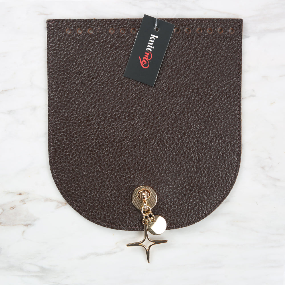 Knitme Stitched Locked Cover 18x20 cm Brown BA-0021