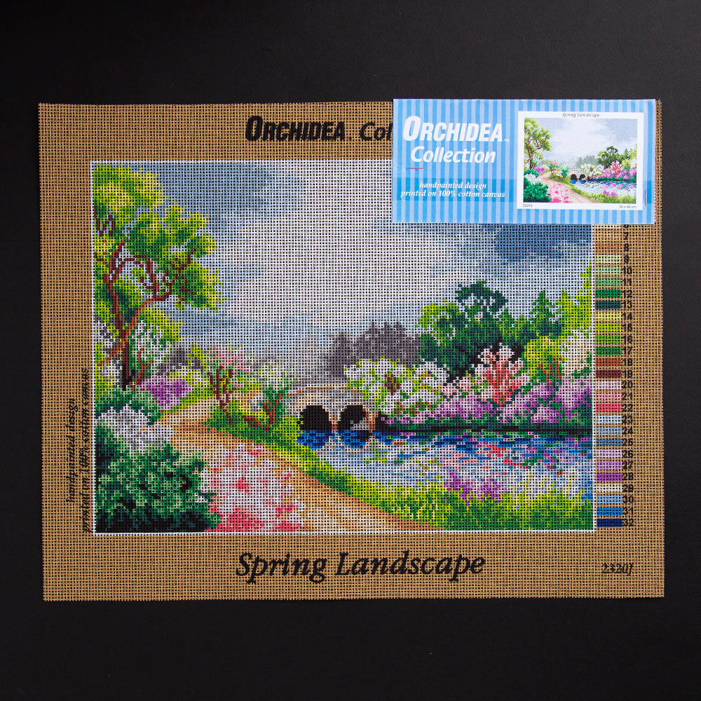 Orchidea 30x40cm Printed Gobelin, Spring Landscape - 2320J