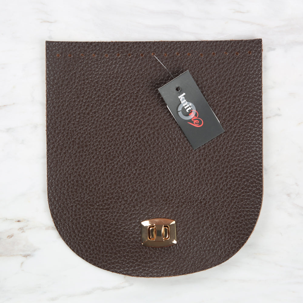 Knitme Stitched Locked Cover 18x20 cm Brown BA-01021 