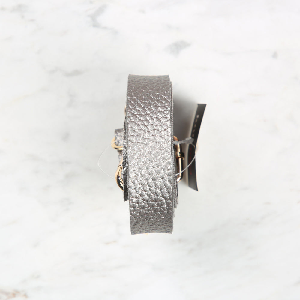 Knitme Sliding Buckle Bag Strap 135x2cm Silver BA-0002