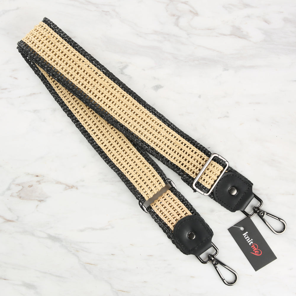 Knitme Straw Bag Hanger 125x4 cm Assortment BA-0054