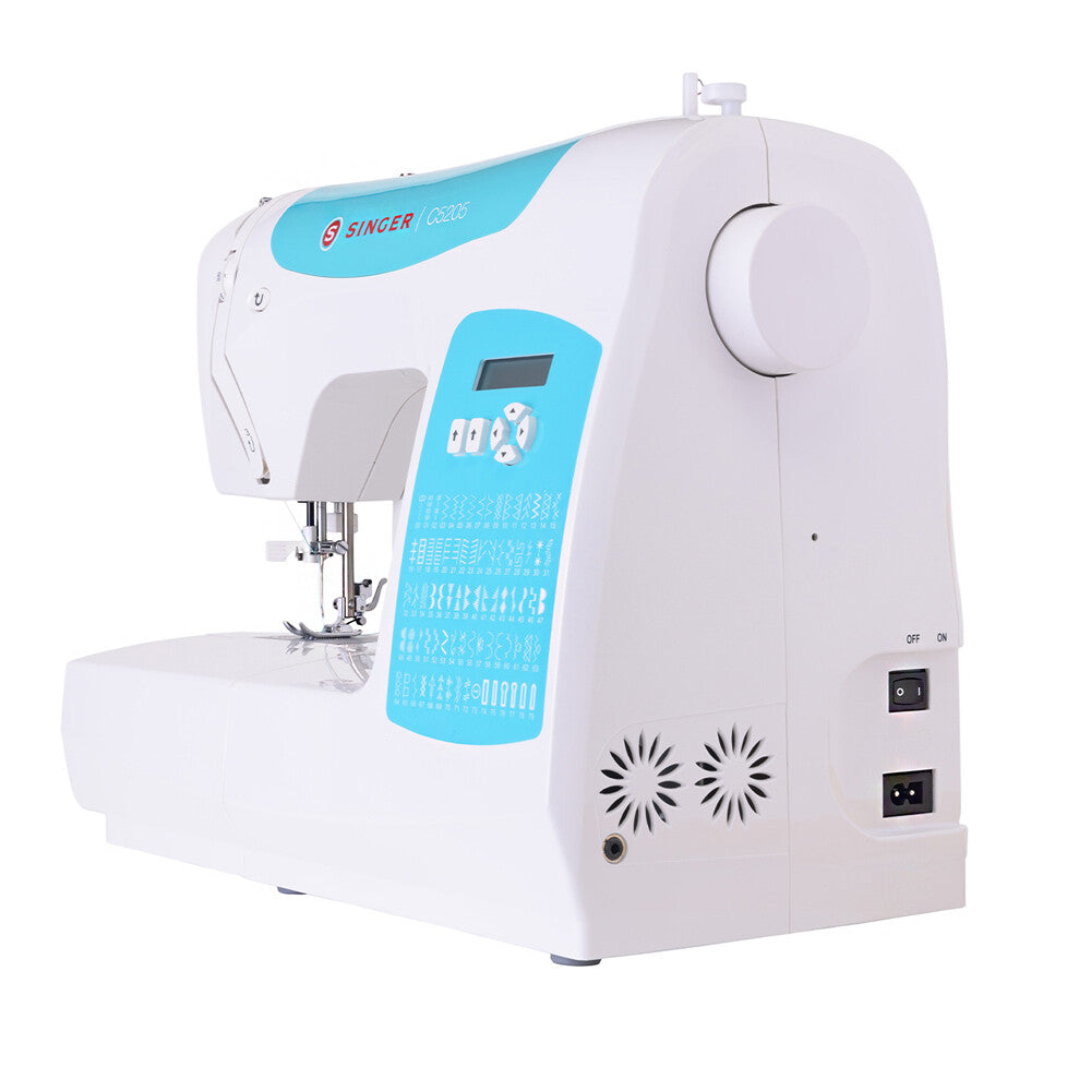 Singer C5205 Electronic Sewing Machine, Turqouise