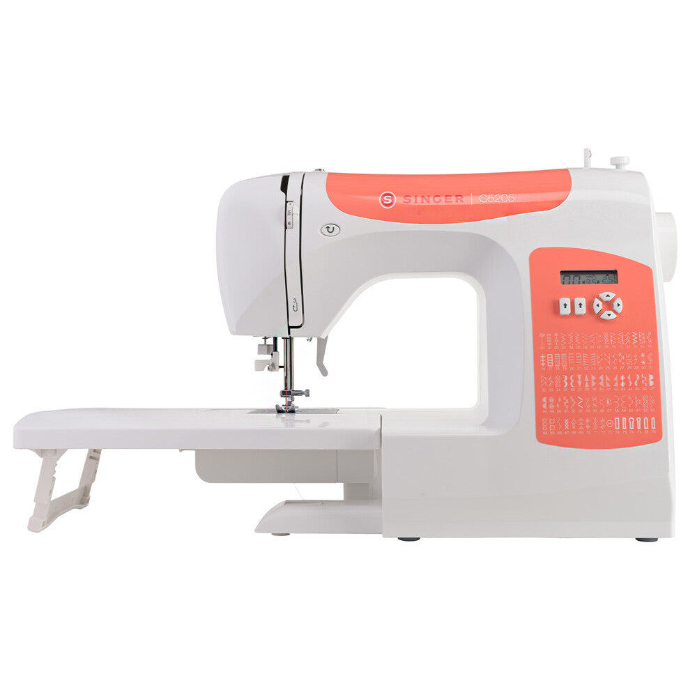 Singer C5205 Electronic Sewing Machine, Orange