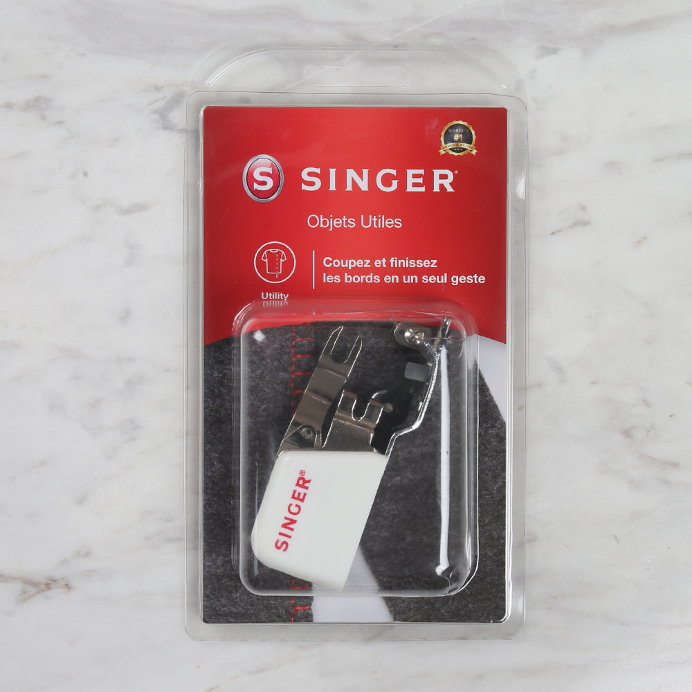 Singer Edge Finishing Apparatus