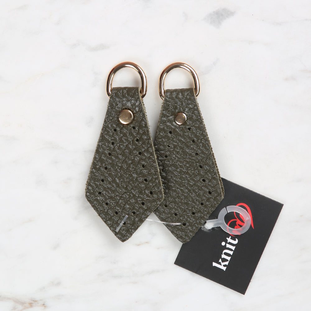 Knitme Triangle Insect 3.5x7 cm Khaki BA-0039