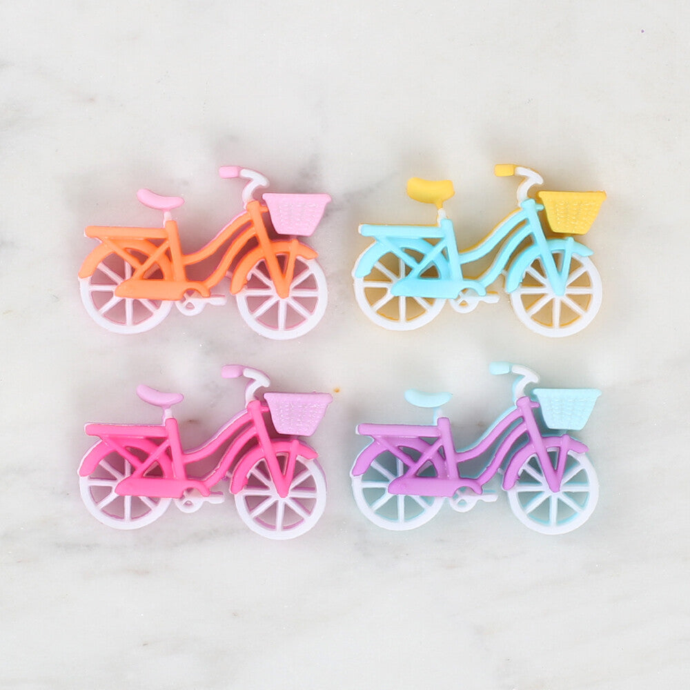 Dress It Up Creative Button Assortment, Bike Ride - 10412