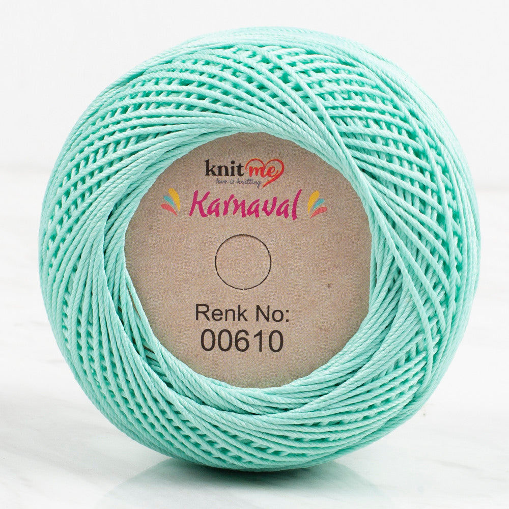 Knit Me Karnaval Knitting Yarn, Baby Green - 00610