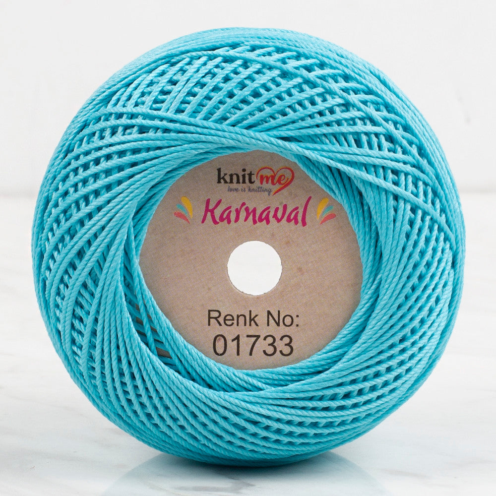 Knit Me Karnaval Knitting Yarn, Turquoise - 01733