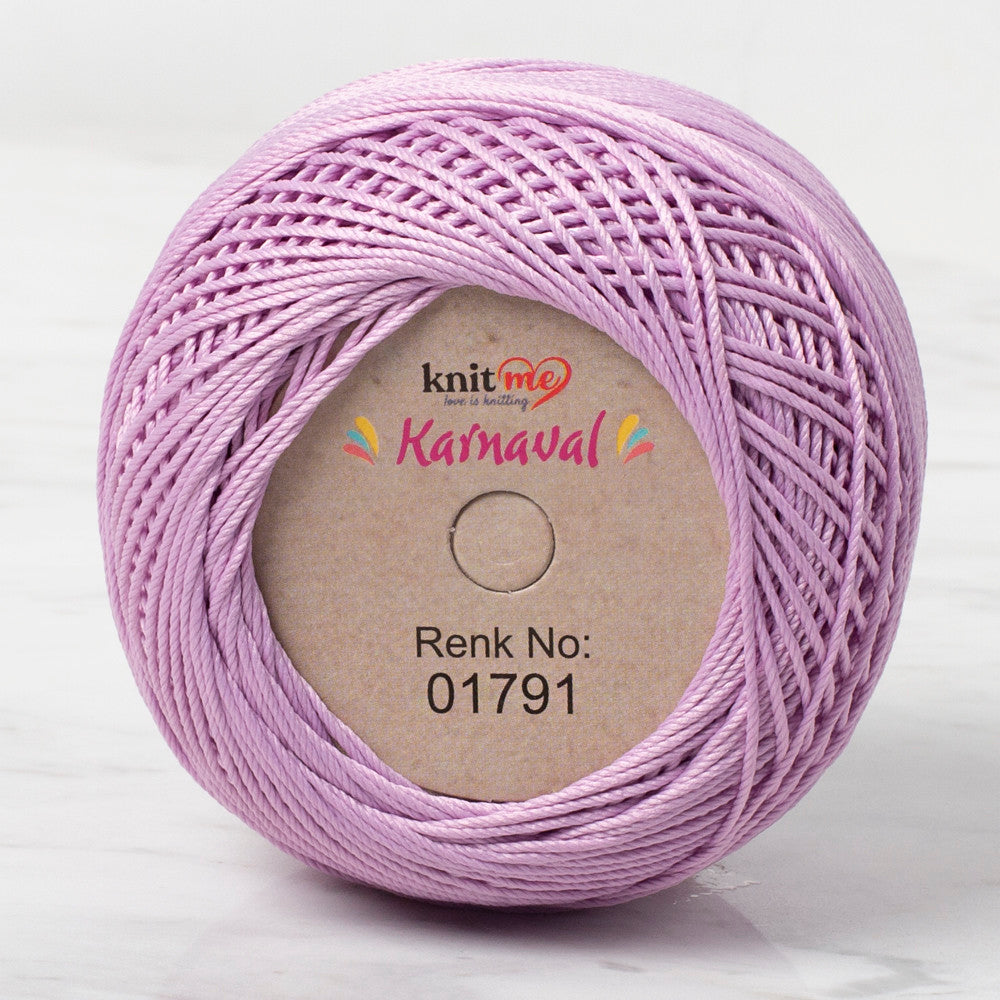 Knit Me Karnaval Knitting Yarn, Lilac - 01791