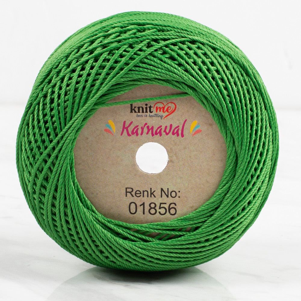 Knit Me Karnaval Knitting Yarn, Green - 01856