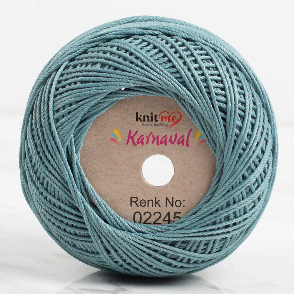 Knit Me Karnaval Knitting Yarn, Pastel Blue - 02245