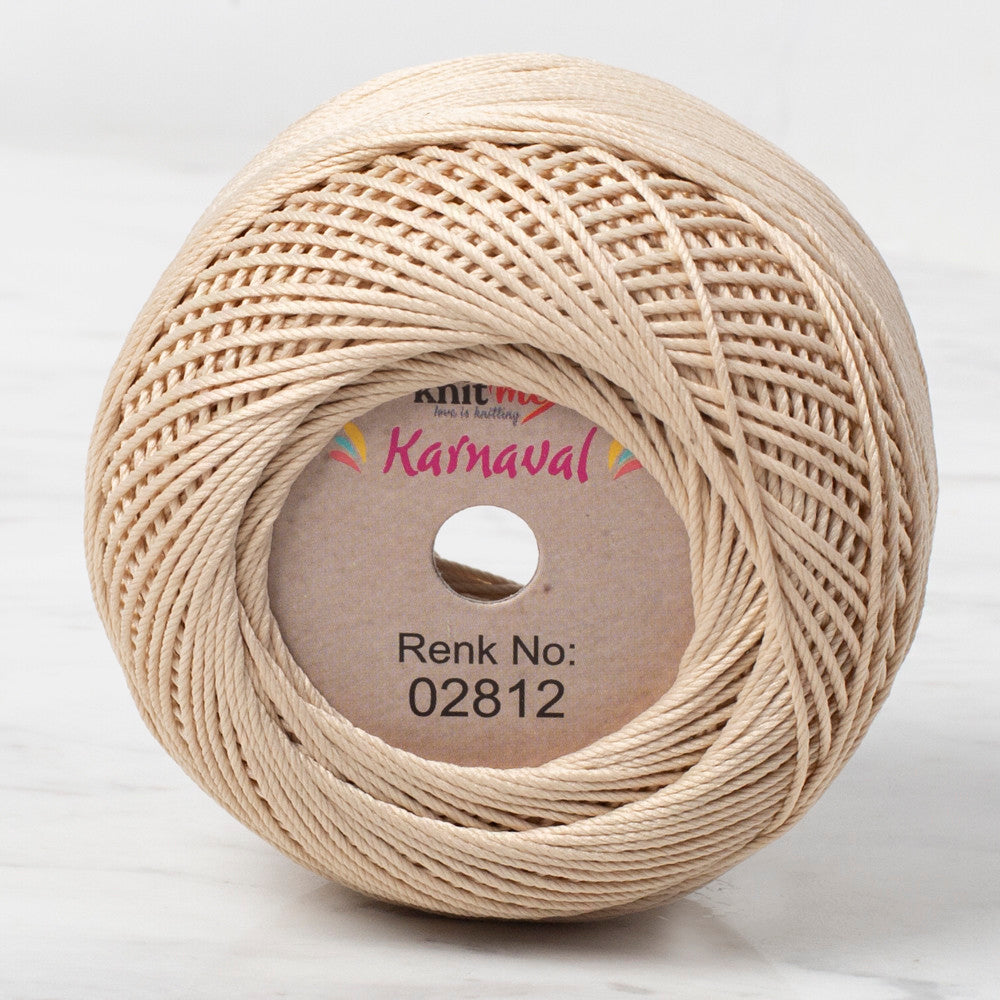 Knit Me Karnaval Knitting Yarn, Stone Color - 02812