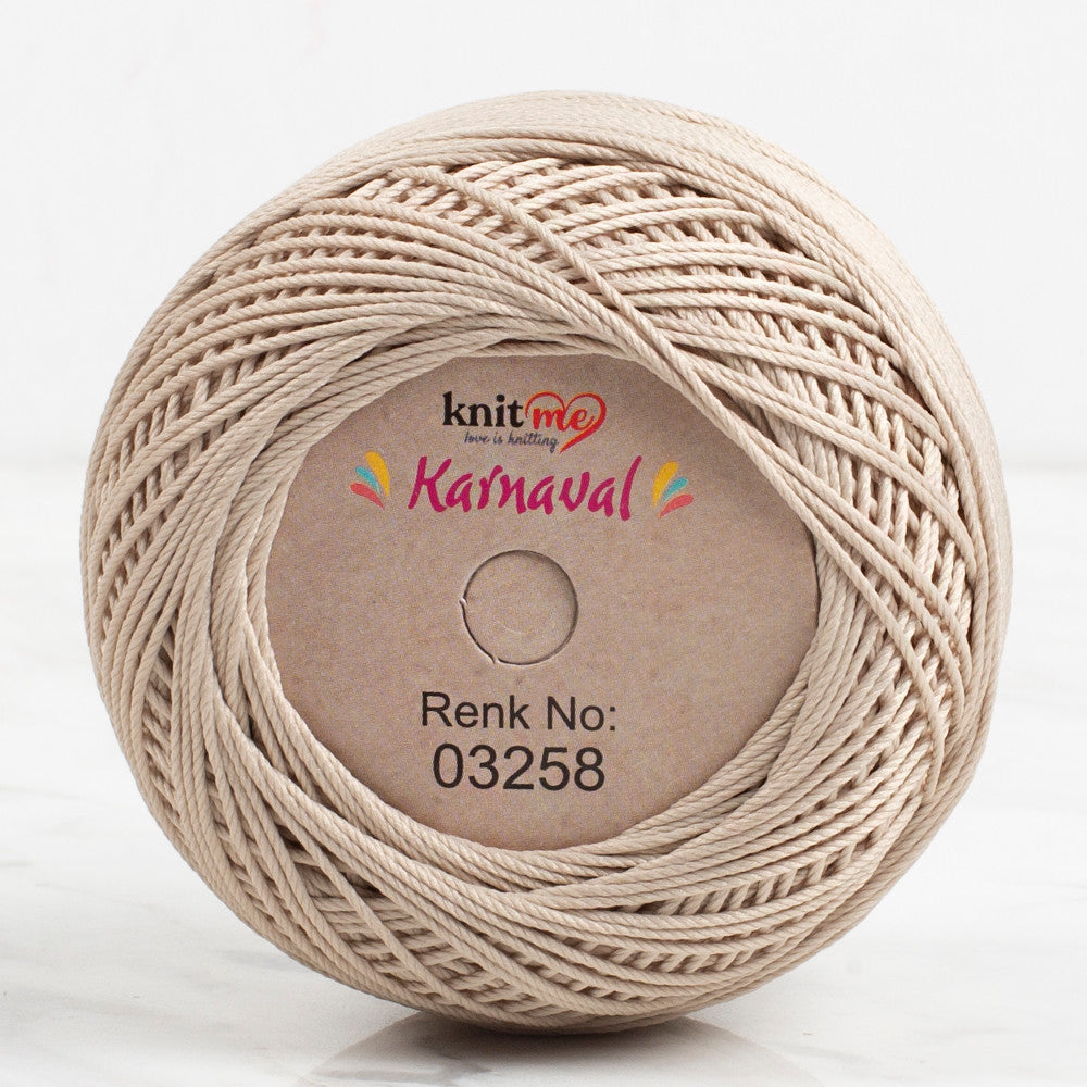 Knit Me Karnaval Knitting Yarn, Stone Color - 03258