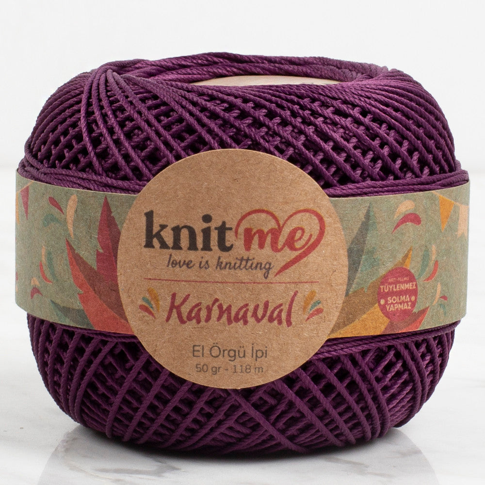 Knit Me Karnaval Knitting Yarn, Light Purple - 8031