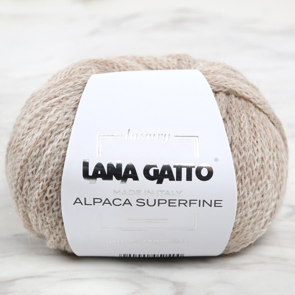 Lana Gatto Alpaca Superfine, Beige - 7608