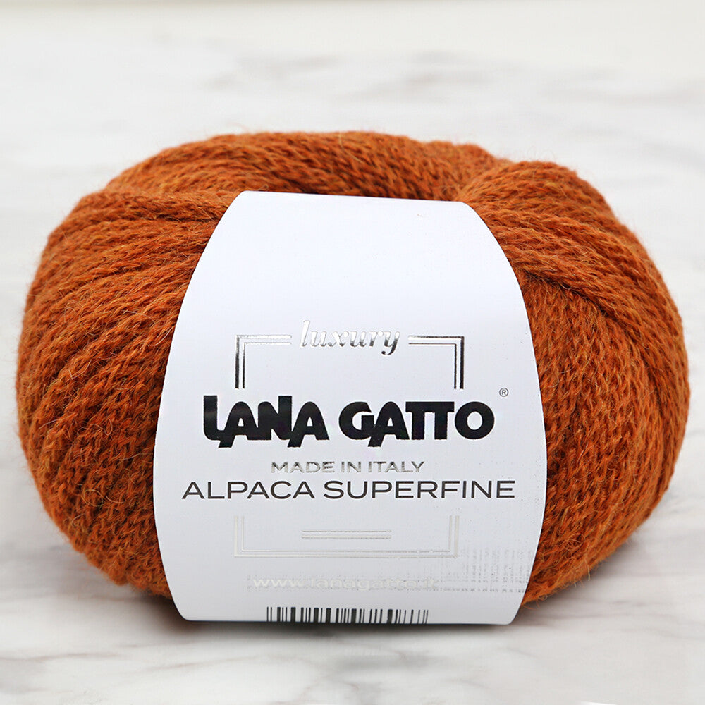 Lana Gatto Alpaca Superfine, Brick - 9071