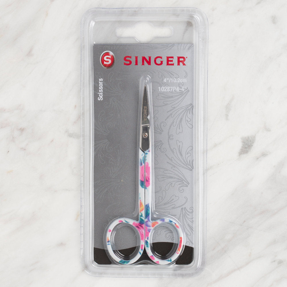 Singer Patterned Embroidery Scissors - 10287P4-4