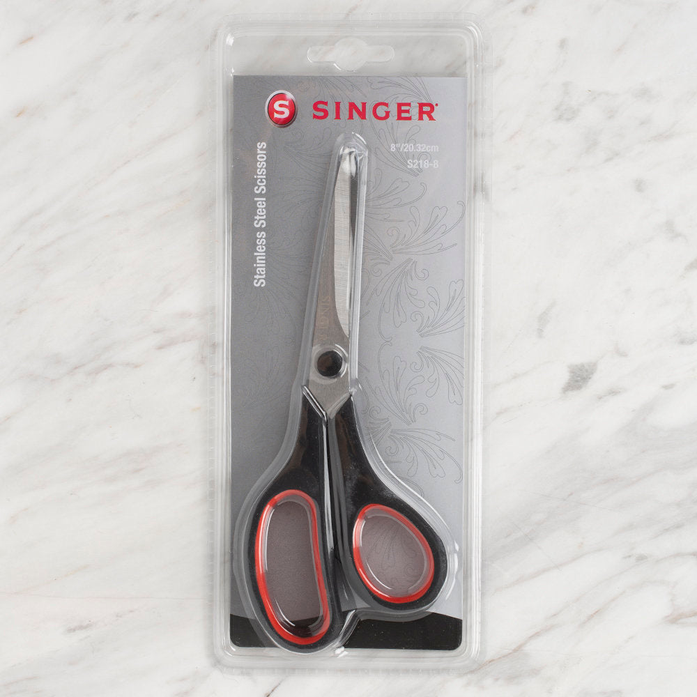 Micro Scissors Singer Singer Black Handled Scissors - S218-8