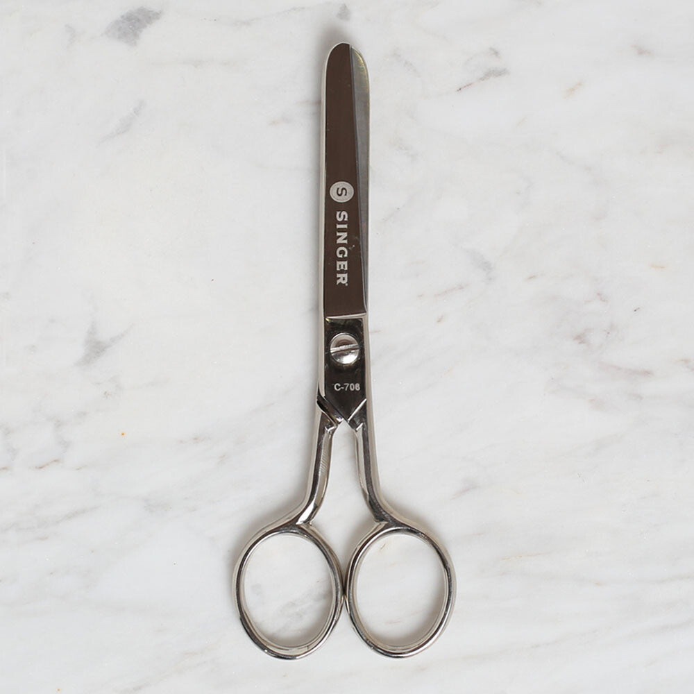 Singer Big Size Round Tip Sewing Scissors - C-706