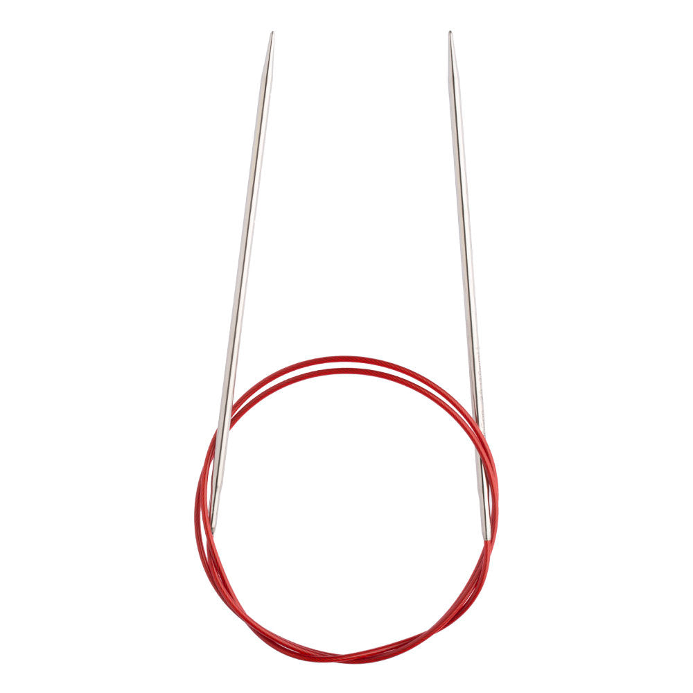 ChiaoGoo Red Lace 2.00 mm 80 cm Stainless Steel Circular Needle - 7032-0