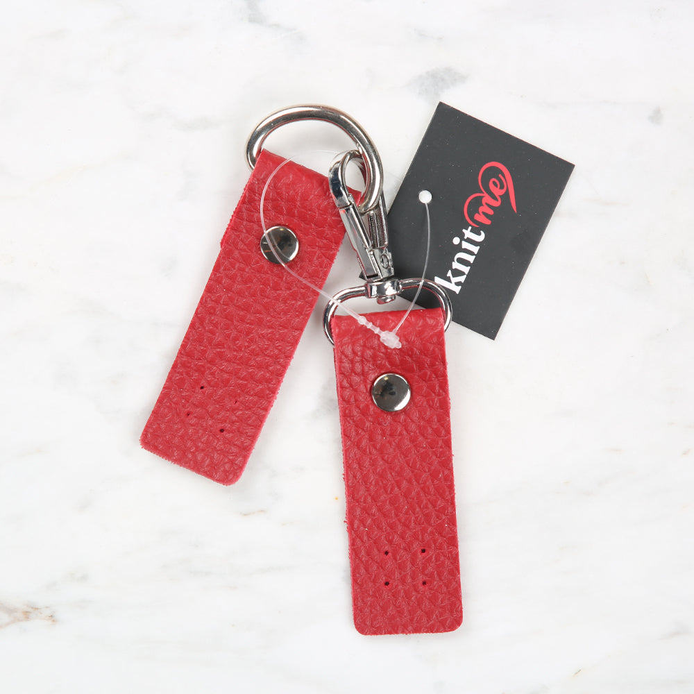 Knitme Spring Hook Lock 2.5x20 cm Red BA-0056