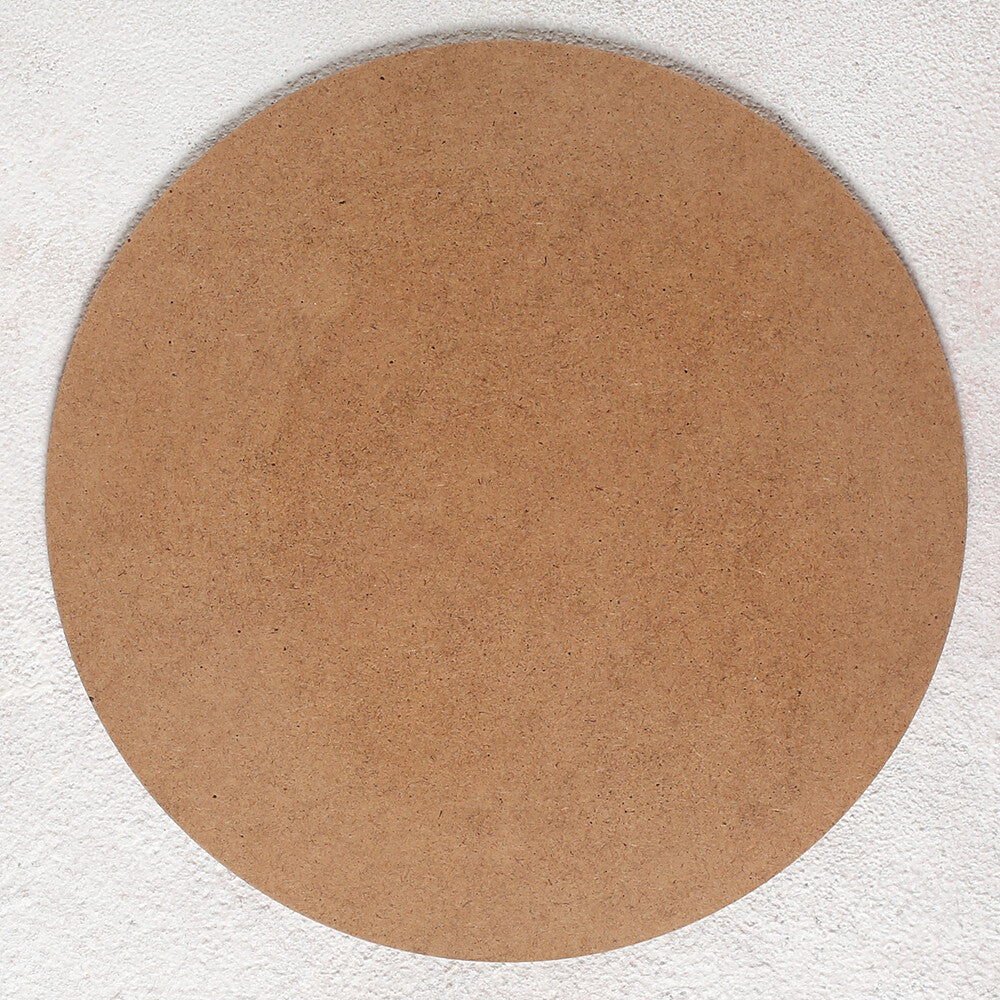 Loren Crafts 25 cm Wooden Underplate Base