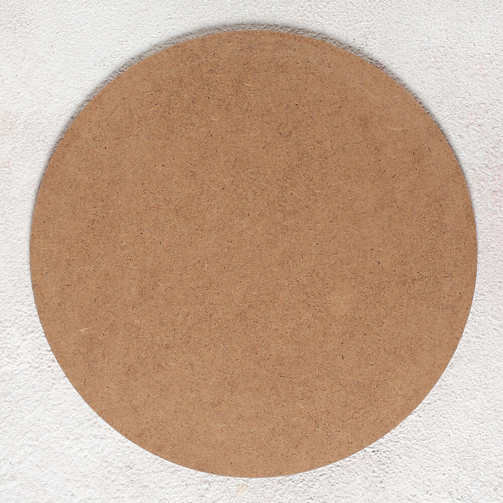 Loren Crafts 22 cm Wooden Underplate Base