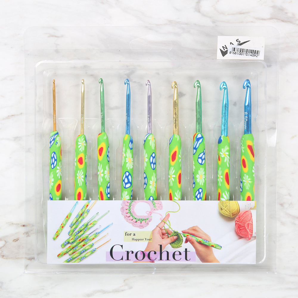 Nas Wool Crochet Set 2 - 9 Pieces