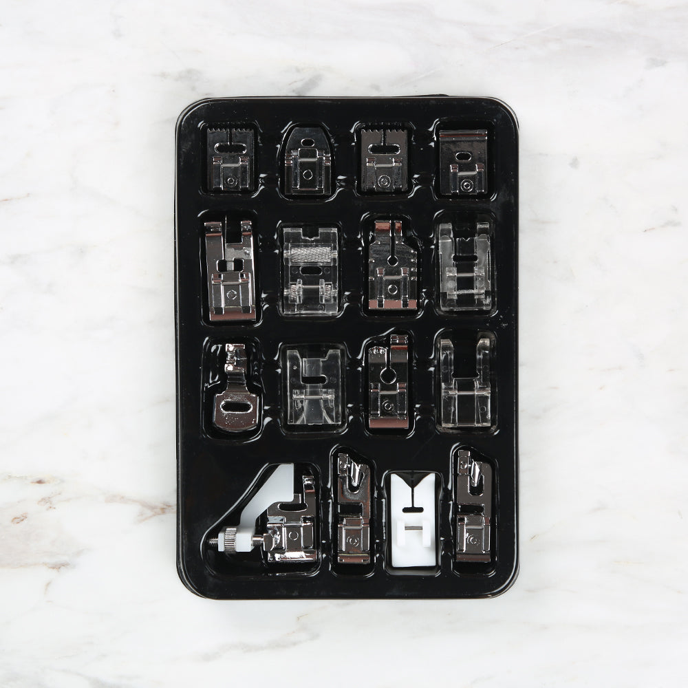 Yabalı Sewing Machine Foot Set of 16