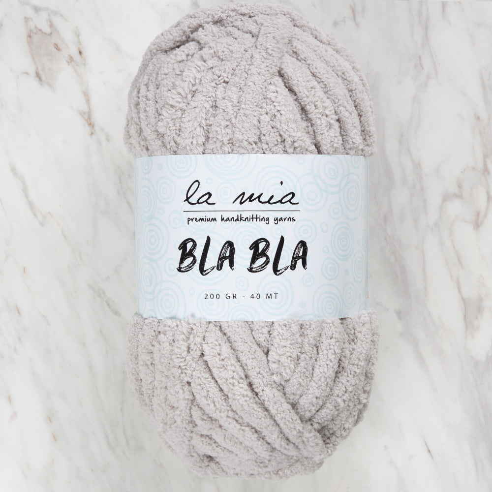 La Mia Bla Bla Hand Knitting Yarn ,Grey LB012