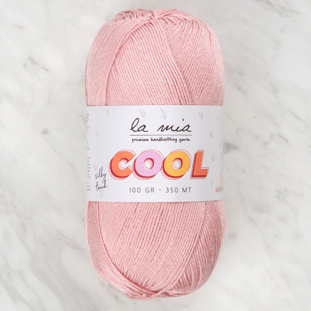 La Mia Cool Hand Knitting Yarn ,Powder L031