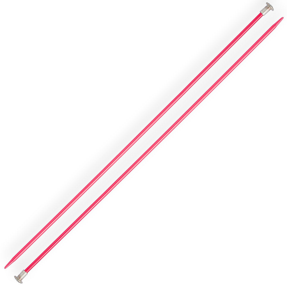 Kartopu 2.5 mm 25 cm Knitting Needles for Kid, Red