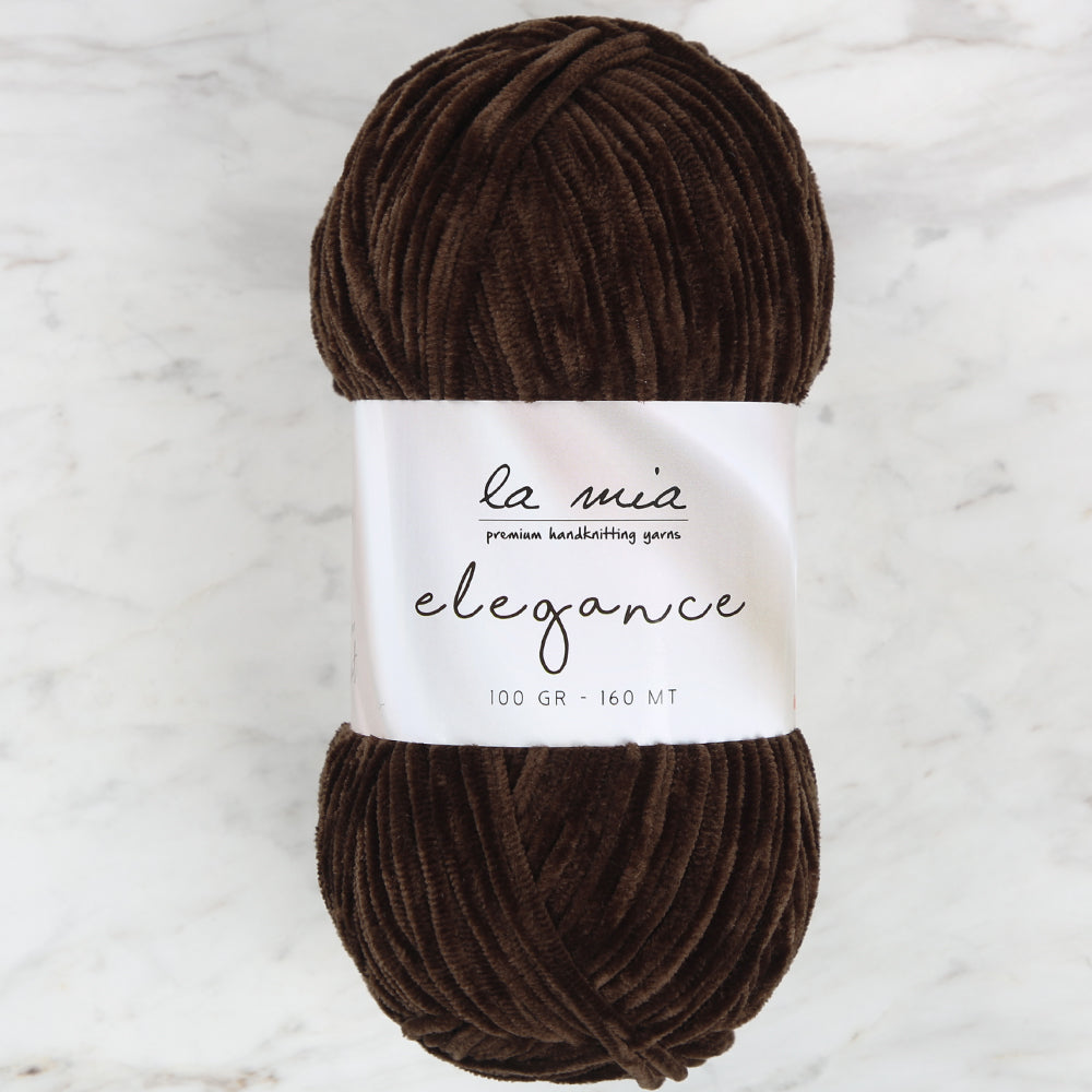La Mia Elegance Velvet Hand Knitting Yarn,Optic White - L920