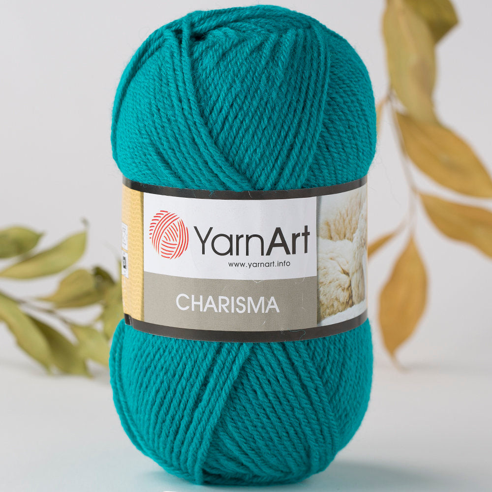 YarnArt Charisma Yarn, Green - 11448