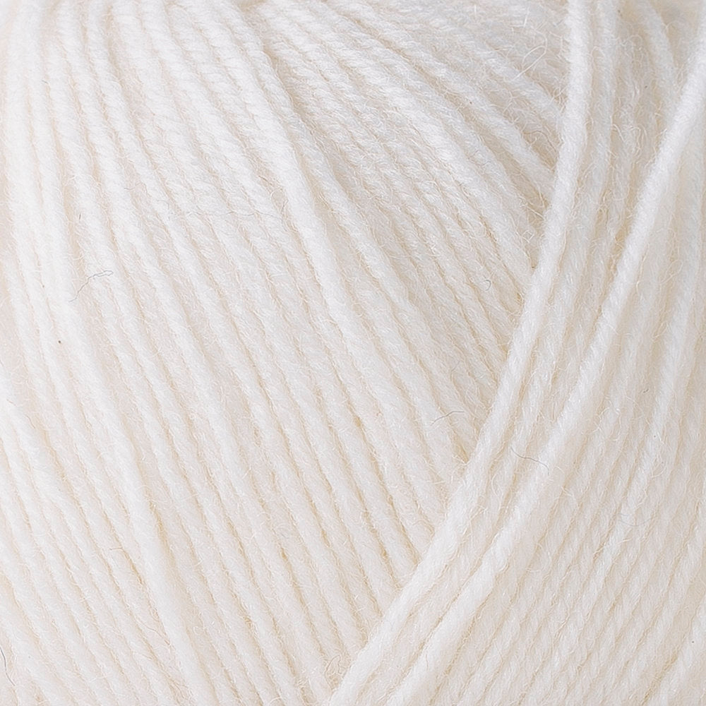 YarnArt Wool Yarn, White - 501