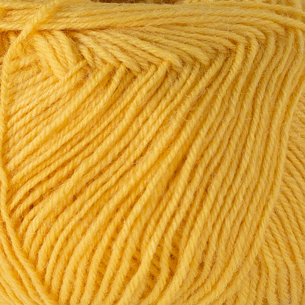 YarnArt Wool Yarn, Yellow - 9680