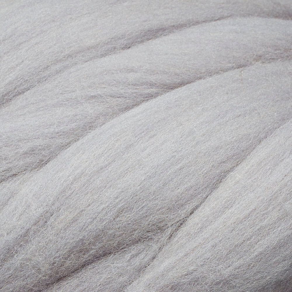 La Mia  Jumbo Merino Wool, Grey - J4
