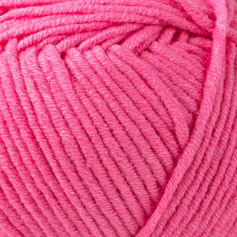 YarnArt Jeans Plus Cotton Yarn, Pink - 42