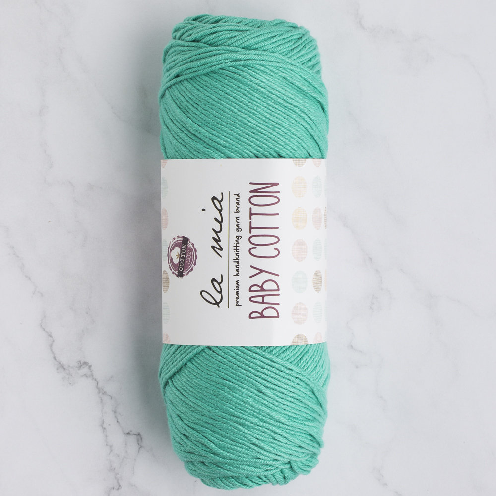 La Mia Baby Cotton Yarn, Green - L044