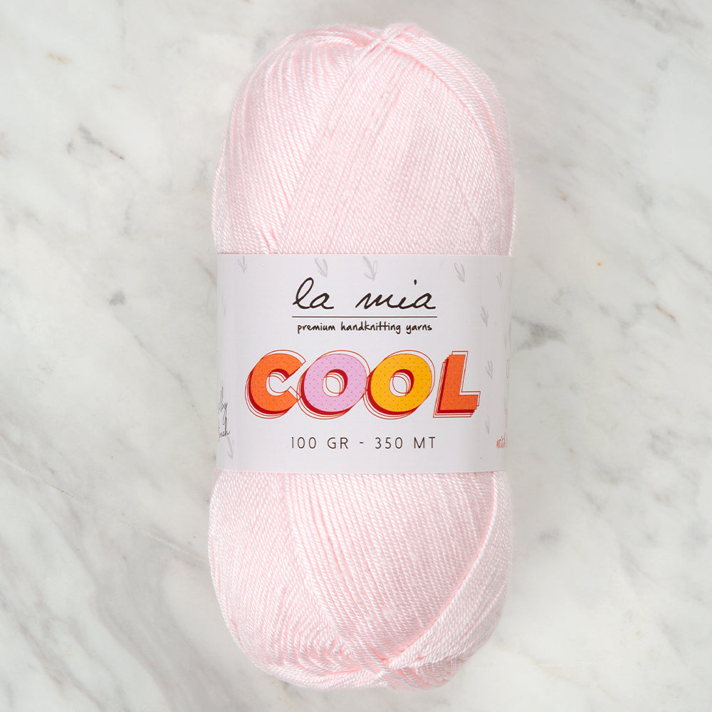 La Mia Cool Hand Knitting Yarn ,Pink L002