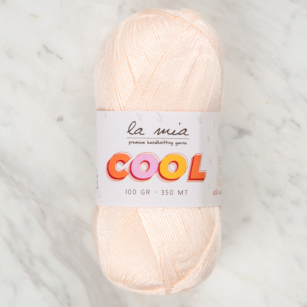 La Mia Cool Hand Knitting Yarn ,Salmon L016