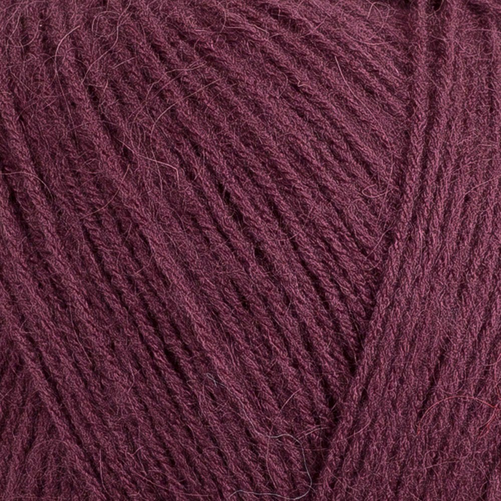 Kartopu Angora Natural Knitting Yarn, Plum - K1707